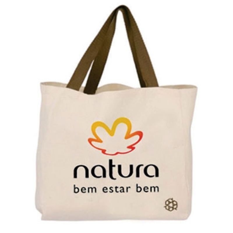 Bolsa em Lona Promocional Butantã - Bolsa Promocional Transparente