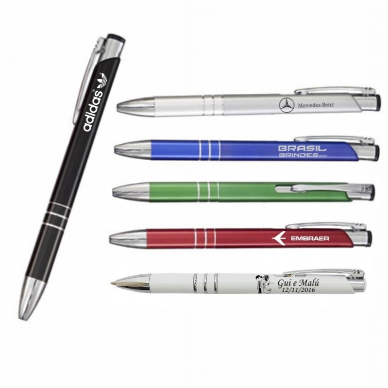 Canetas Personalizadas com o Nome da Empresa Lapa - Caneta Personalizada para Brinde