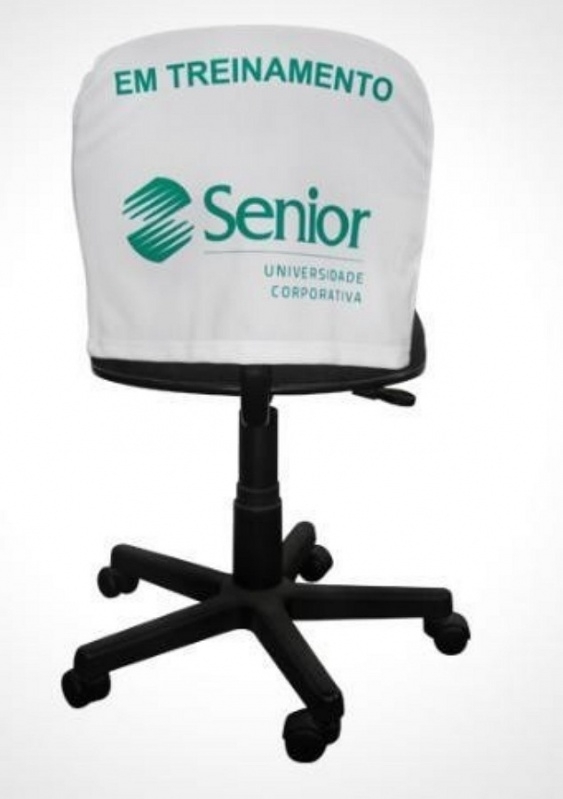 Comprar Capa de Cadeira com Logo Valor Trianon Masp - Comprar Capa de Cadeira em Tnt