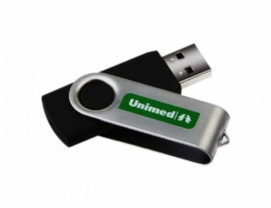 Comprar Pen Drive Personalizado para Feira Promocional Vila Leopoldina - Comprar Pen Drive Giratório Personalizado