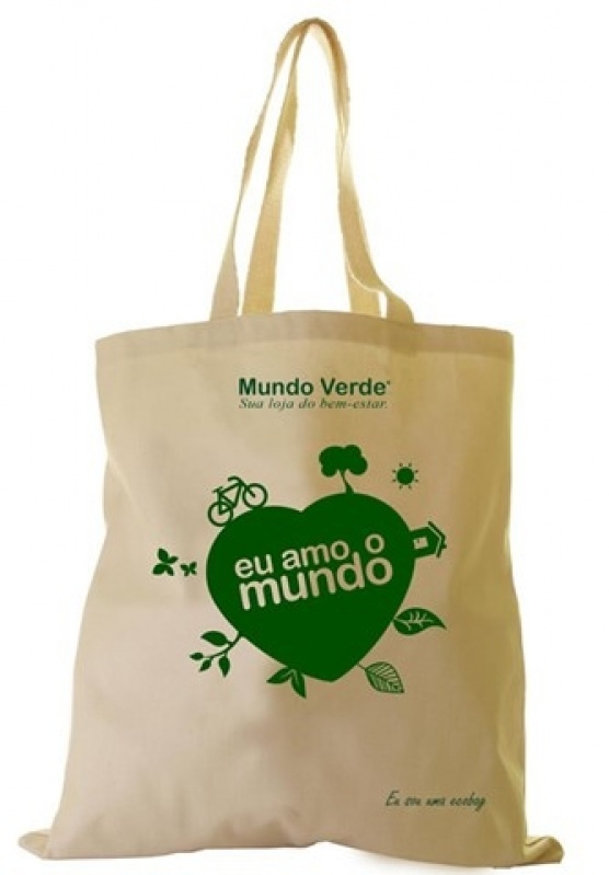 Ecobag de Lona Preço Tucuruvi - Ecobag Brinde