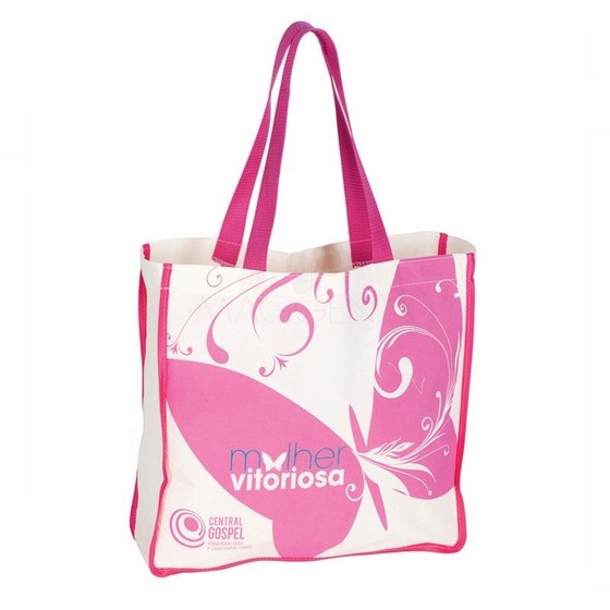 Ecobag Promocional para Empresa Preço Parque Anhembi - Ecobag Promocional com Logo em Atacado