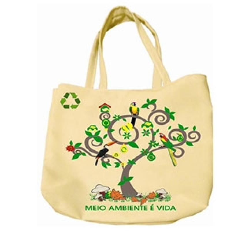 Ecobag Sacola Ecológicas Preço Macaé - Ecobag com Logo da Empresa