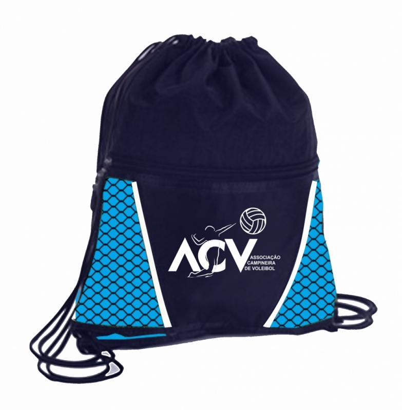 Mochila Saco Personalizada Preço São Bernardo do Campo - Mochila Saco Personalizada 30x40