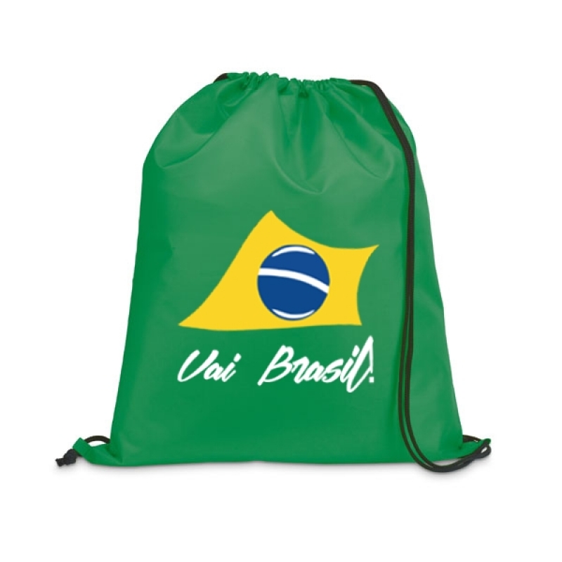 Mochila Sacola Promocional Personalizada Preço Parque do Carmo - Mochila Sacola Nylon