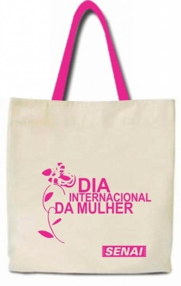 Onde Encontro Ecobag Promocional com Logo Saúde - Ecobag Promocional para Evento