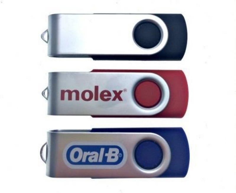 Pendrives Personalizados para Empresas Paraná - Pen Drive Personalizado para Feira Promocional