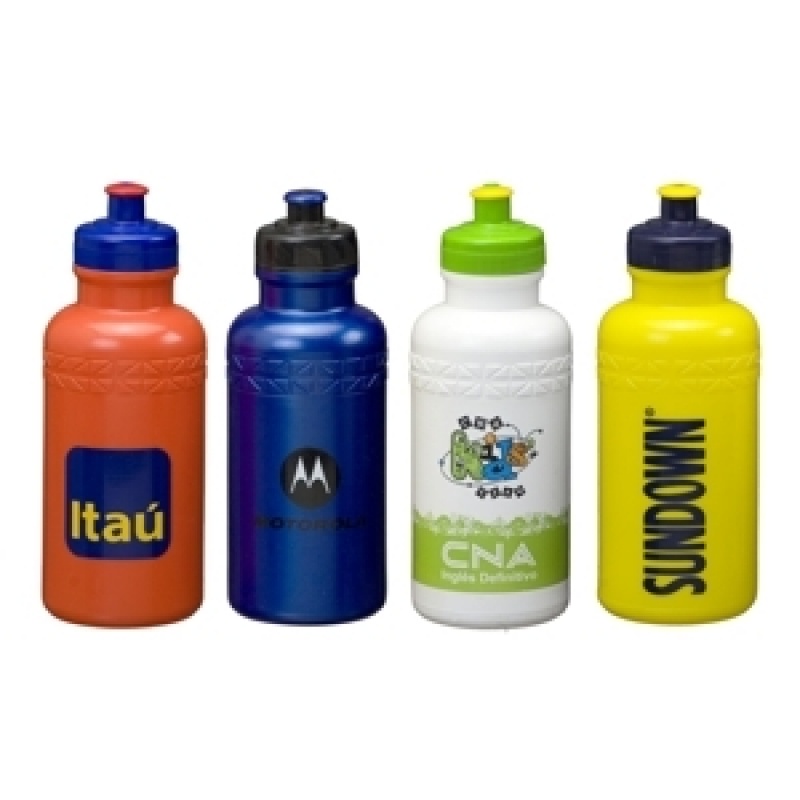 Squeeze Personalizado para Feira Promocional Preço São Gonçalo - Squeeze Personalizado para Evento