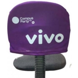 capa de cadeira tecido para evento Rio de Janeiro