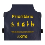 capa para encosto de cadeira de plástico preço José Bonifácio