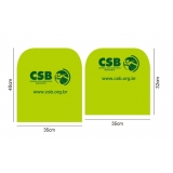 comprar capa de cadeira com logo preço Casa Verde