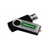 comprar pen drive personalizado para feira promocional Vila Lusitania