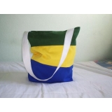 ecobag com logo da empresa Jardim Ângela