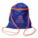 mochila sacola em tactel personalizada Parque do Carmo