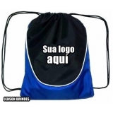 mochila sacola personalizada em grande quantidade preço Penha