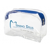 onde encontro comprar necessaire transparente personalizada Interlagos
