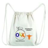 quanto custa mochila saco personalizada em grande quantidade Vila Endres