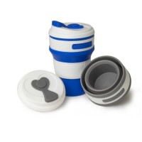 Copo Retrátil de Silicone 350ml Personalizado