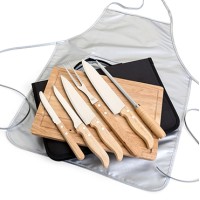 Kit Talheres Para Churrasco com 8 peças