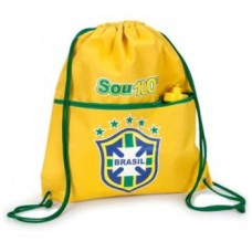 Mochila Saco Personalizada com Bolso Copa do Mundo 2026