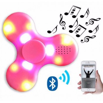 Brindes Promcionais - Spinner Anti-Stress Plástico com Led e Bluetooth