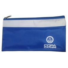 Porta Voucher personalizado em nylon 600 na cor Azul PV-03