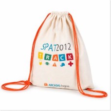 Mochila Saco Ecológica Personalizada em Algodão Cru