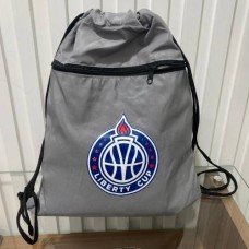 Mochila Saco Personalizada com Zíper e Bolso – Brinde Promocional