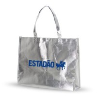 Sacola Metalizada Reutilizável com Logo