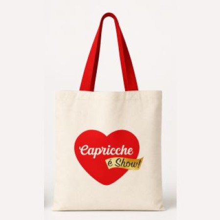 Sacola Personalizada de Algodão Cru | Ecobag Reutilizável