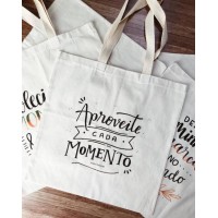 Sacola Confeccionada em Algodão