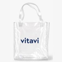 Sacola de PVC Cristal Transparente Personalizada